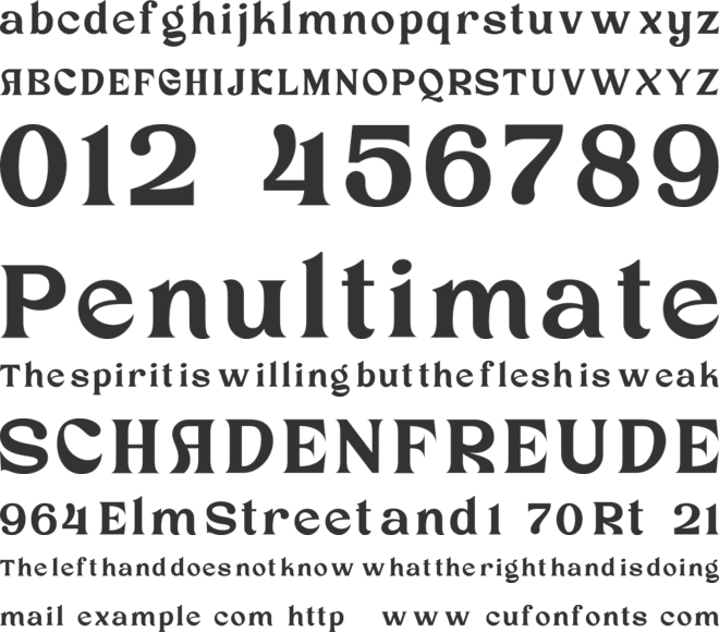 ChiffonePersonalUse font preview