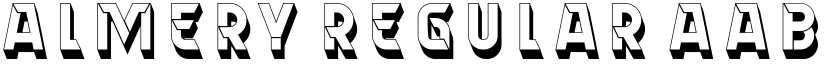Almery Regular font