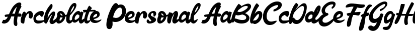 Archolate font download