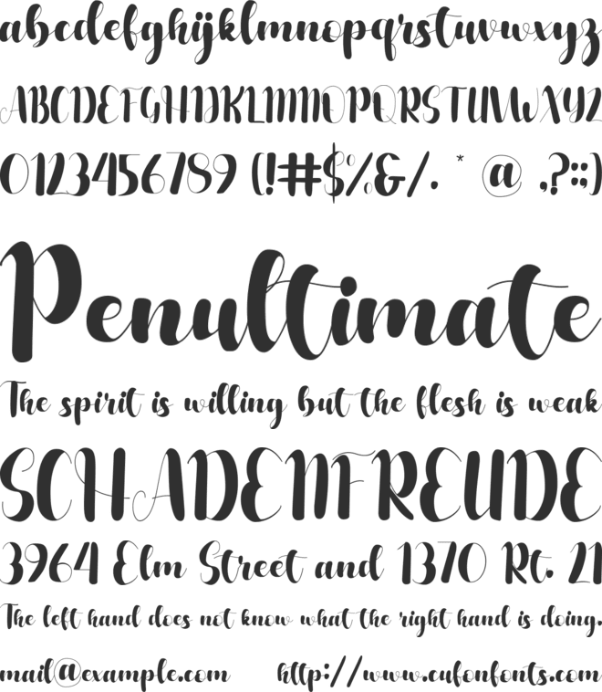 honey_buddy font preview