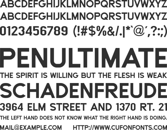 Jumbox font preview