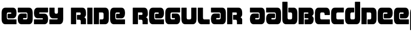 Easy Ride Regular font