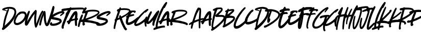 Downstairs font download