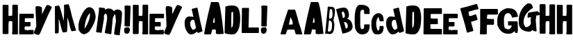 HeyMom! HeyDad! font download