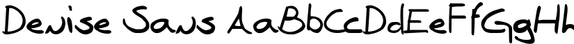 Denise Sans font