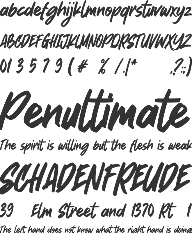 Winter Soda font preview