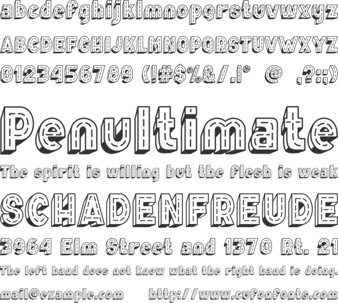 WeAreDIMDAM font preview