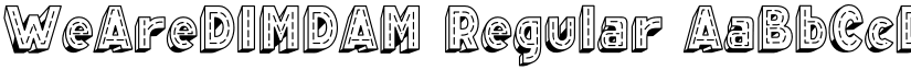 WeAreDIMDAM font download
