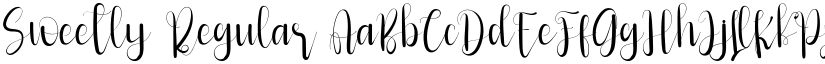Sweetly Regular font