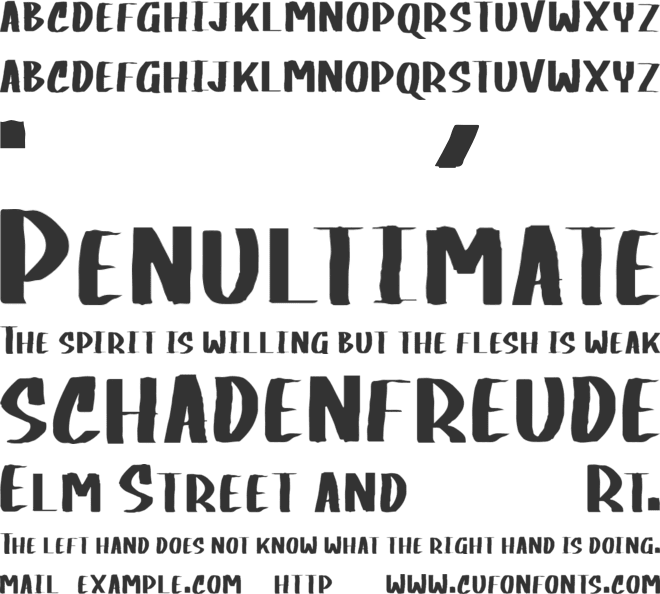 BLACK_RIGHT font preview