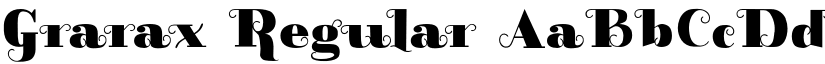 Grarax font download