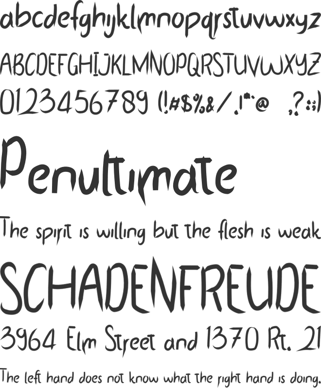 Mathur AlFijar font preview