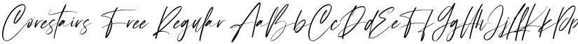 Corestairs Free font download