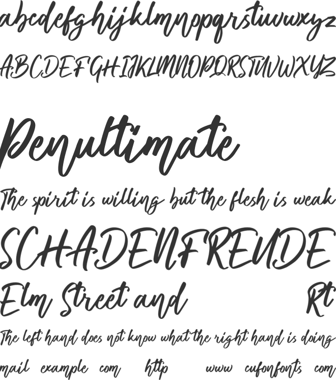 Deloissta Free font preview