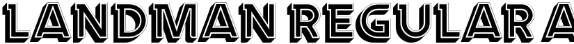 Landman Regular font
