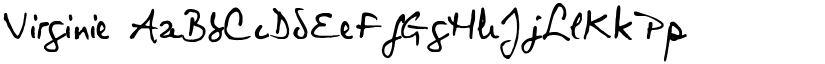Virginie font