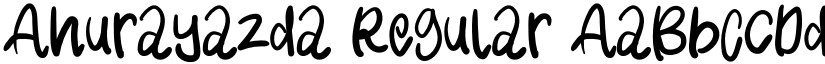 Ahurayazda Regular font