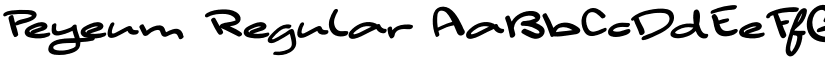 Peyeum font download