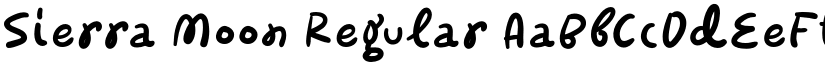 Sierra Moon font download