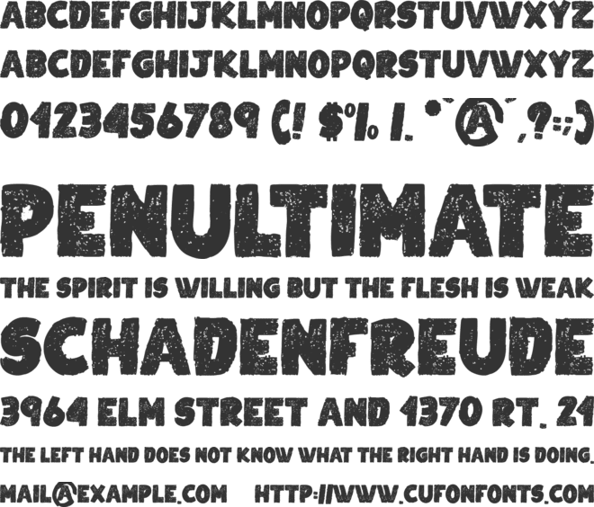 Poilux le Chat font preview