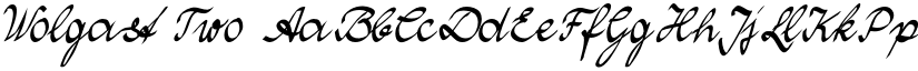 Wolgast Two font download