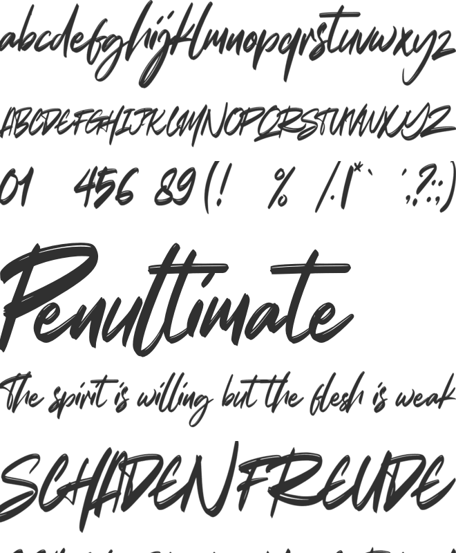 Better at Class font preview