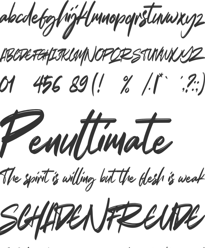 Better at Class font preview