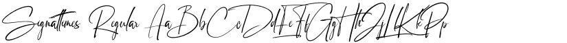 Signattimes Regular font