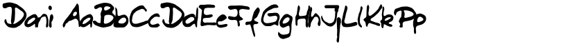 Dani font