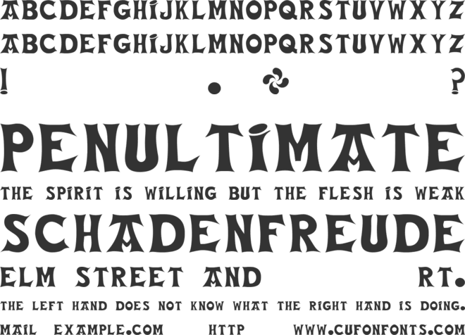 Vasca Berria TT font preview