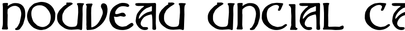 Nouveau Uncial Caps Regular font