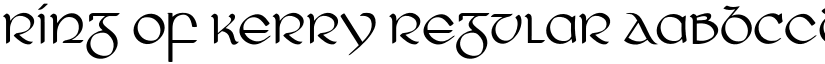 Ring of Kerry Regular font