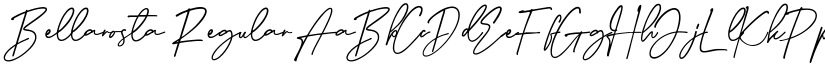 Bellarosta Regular font