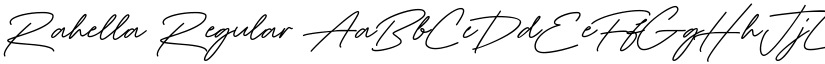 Rahella Regular font