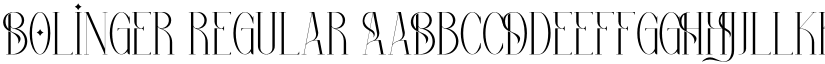 Bolinger font download