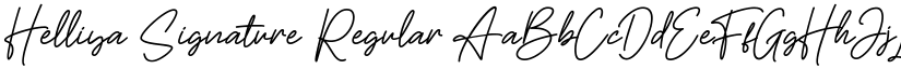Helliya Signature font download