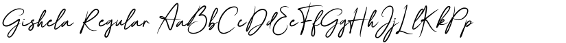 Gishela font download
