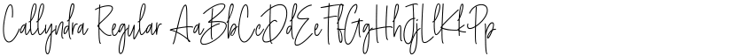 Callyndra font download
