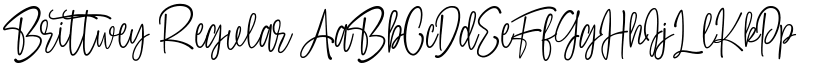 Brittwey Regular font