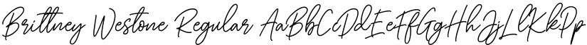 Brittney Westone Regular font