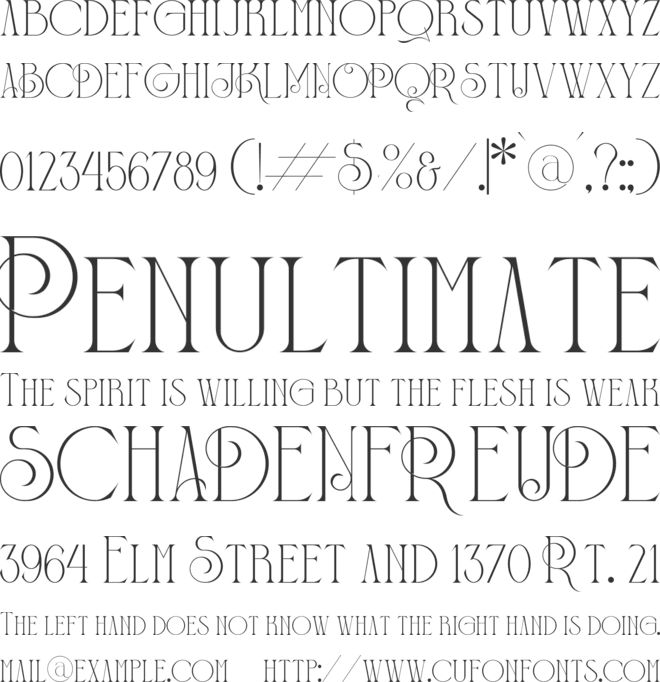 BAGISKO font preview