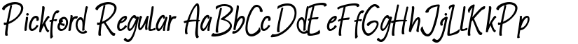 Pickford font download