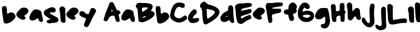 Beasley font download