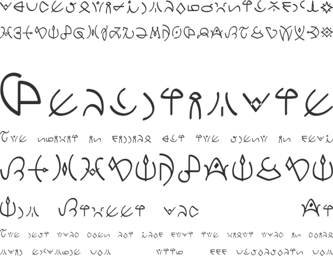 Clavat Script font preview
