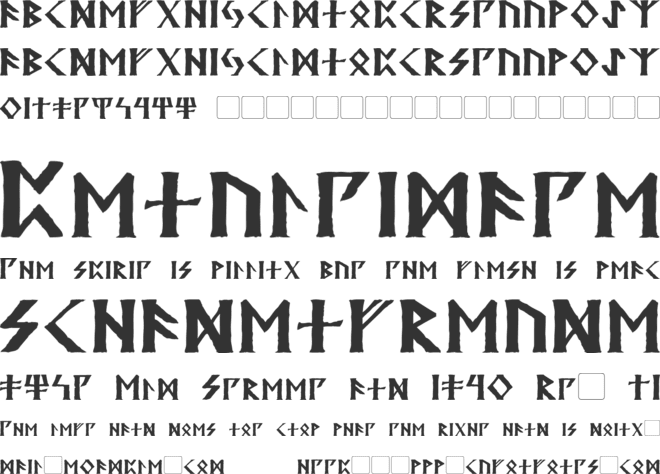 Kehdrai font preview