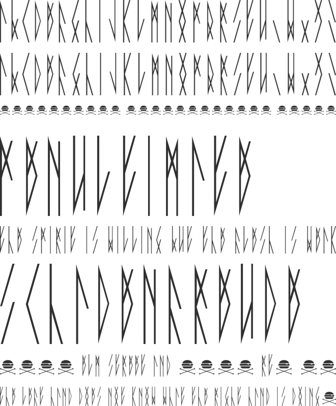 Fort Wendy font preview