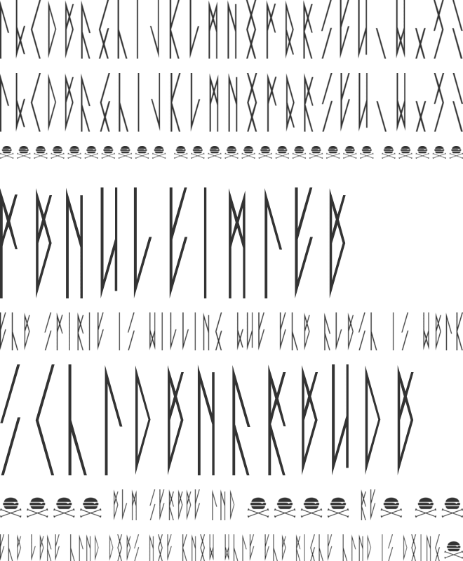 Fort Wendy font preview