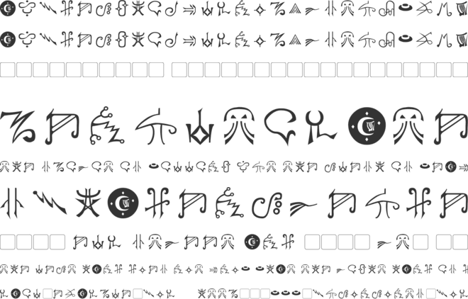 Harpers font preview