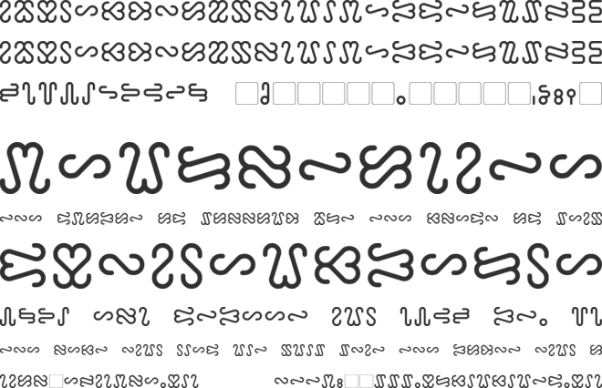 Ophidian font preview