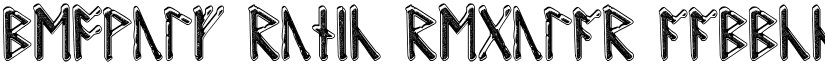 Beowulf Runic Regular font